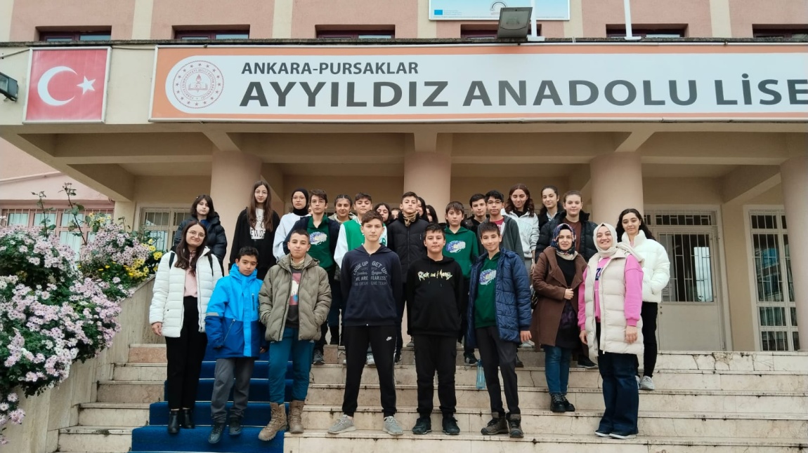 Pursaklar Ayyıldız Anadolu Lisesi'ne üst öğrenim kurumları tanıtım gezisi yapıldı